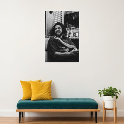 J Cole Hip Hop Rap Music Star Rapper Poster Wall Art Print Home Wall Decor - xonomax