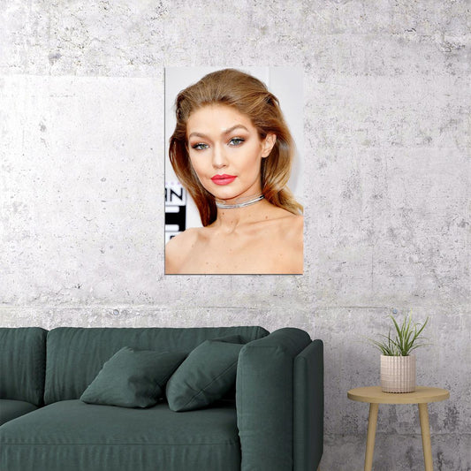 Gigi Hadid Sexy Model Girls Artist Fashion Poster Wall Art Print Home Wall Decor - xonomax