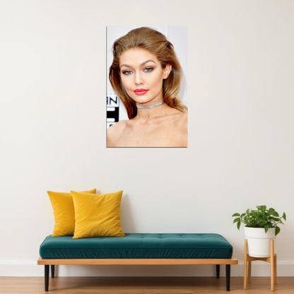 Gigi Hadid Sexy Model Girls Artist Fashion Poster Wall Art Print Home Wall Decor - xonomax