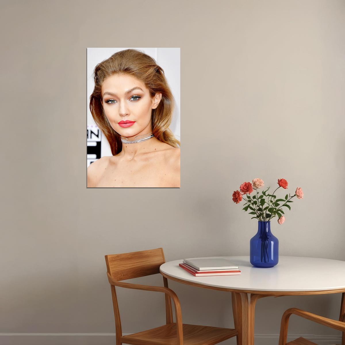 Gigi Hadid Sexy Model Girls Artist Fashion Poster Wall Art Print Home Wall Decor - xonomax