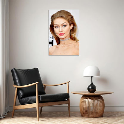 Gigi Hadid Sexy Model Girls Artist Fashion Poster Wall Art Print Home Wall Decor - xonomax