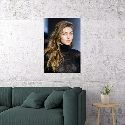 Gigi Hadid Sexy Model Girls Fashion Artist Poster Wall Art Print Home Wall Decor - xonomax