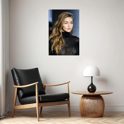 Gigi Hadid Sexy Model Girls Fashion Artist Poster Wall Art Print Home Wall Decor - xonomax