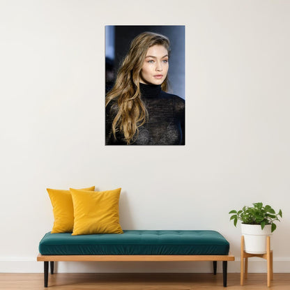 Gigi Hadid Sexy Model Girls Fashion Artist Poster Wall Art Print Home Wall Decor - xonomax
