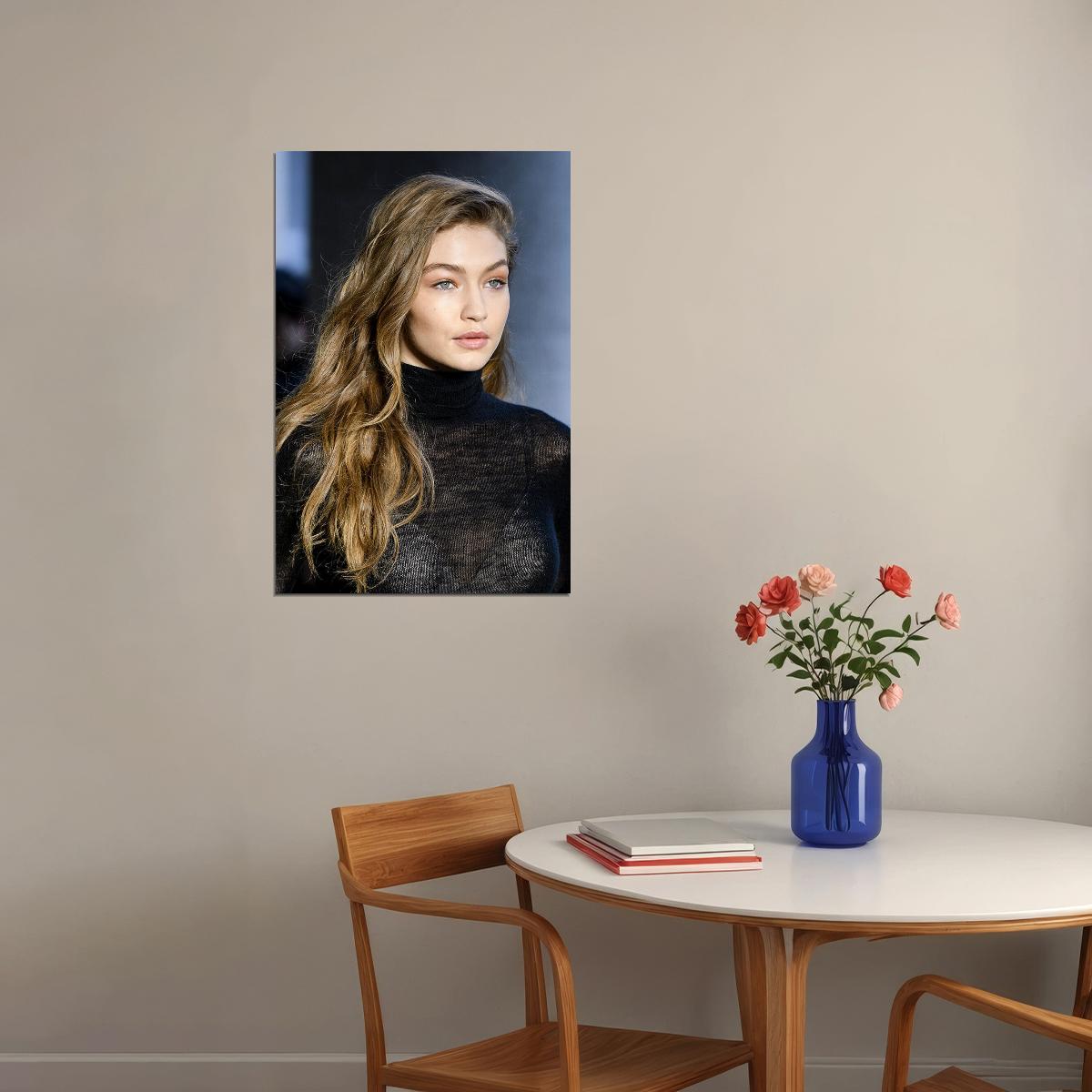 Gigi Hadid Sexy Model Girls Fashion Artist Poster Wall Art Print Home Wall Decor - xonomax