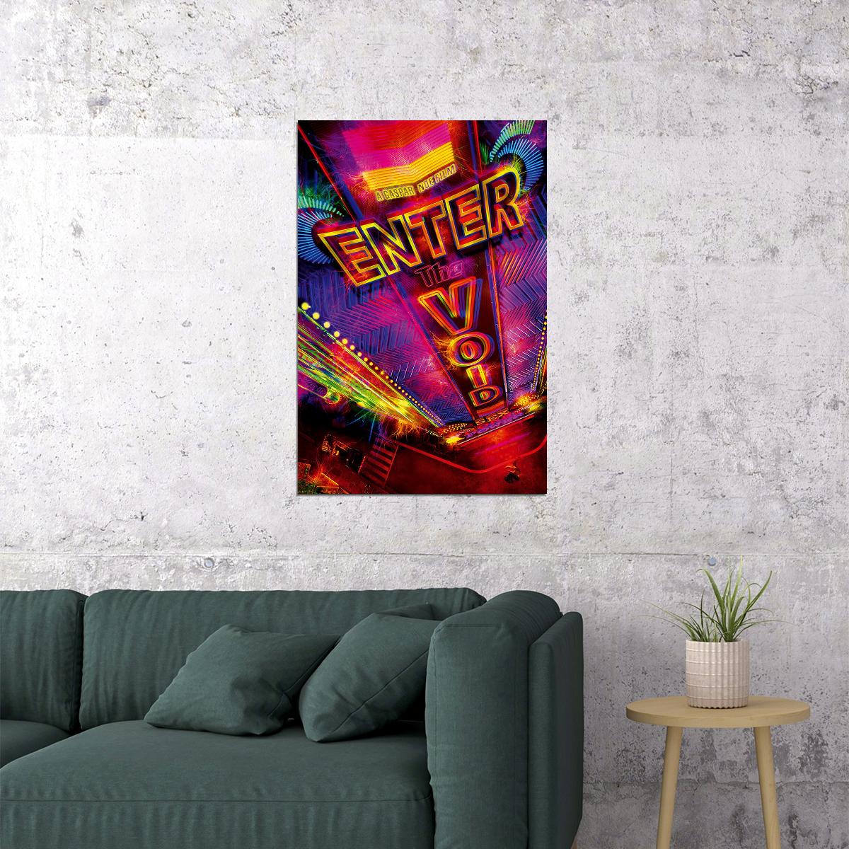 Enter The Void Movie 2009 Gaspar Noe Drama Poster Wall Art Print Home Wall Decor - xonomax