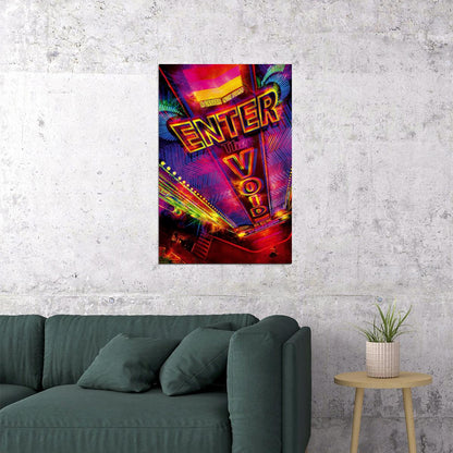 Enter The Void Movie 2009 Gaspar Noe Drama Poster Wall Art Print Home Wall Decor - xonomax