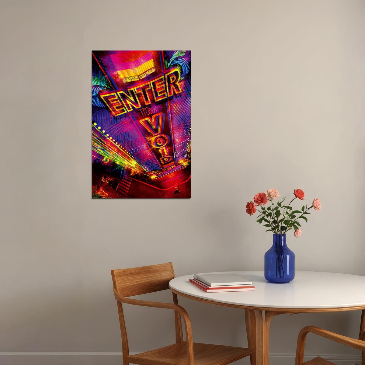 Enter The Void Movie 2009 Gaspar Noe Drama Poster Wall Art Print Home Wall Decor - xonomax