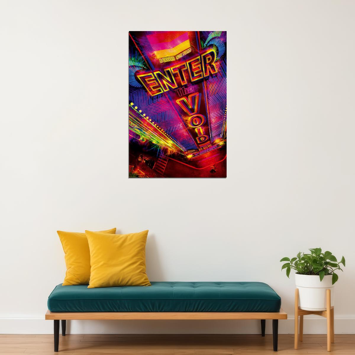 Enter The Void Movie 2009 Gaspar Noe Drama Poster Wall Art Print Home Wall Decor - xonomax