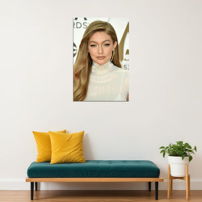 Gigi Hadid Sexy Model Girls Artist Fashion Poster Wall Art Print Home Wall Decor - xonomax