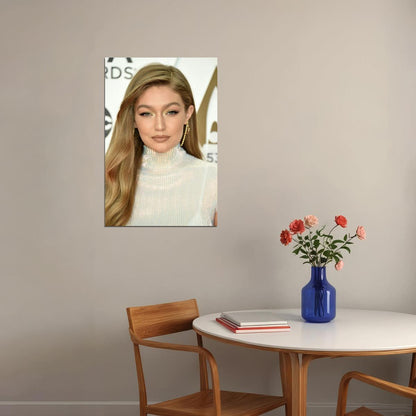 Gigi Hadid Sexy Model Girls Artist Fashion Poster Wall Art Print Home Wall Decor - xonomax