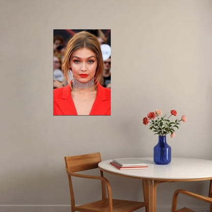 Gigi Hadid Sexy Model Girls Fashion Artist Poster Wall Art Print Home Wall Decor - xonomax