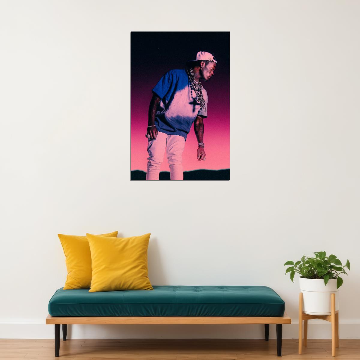 Lil Uzi Vert Rapper Music Artist Singer Poster Wall Art Print Home Wall Decor - xonomax