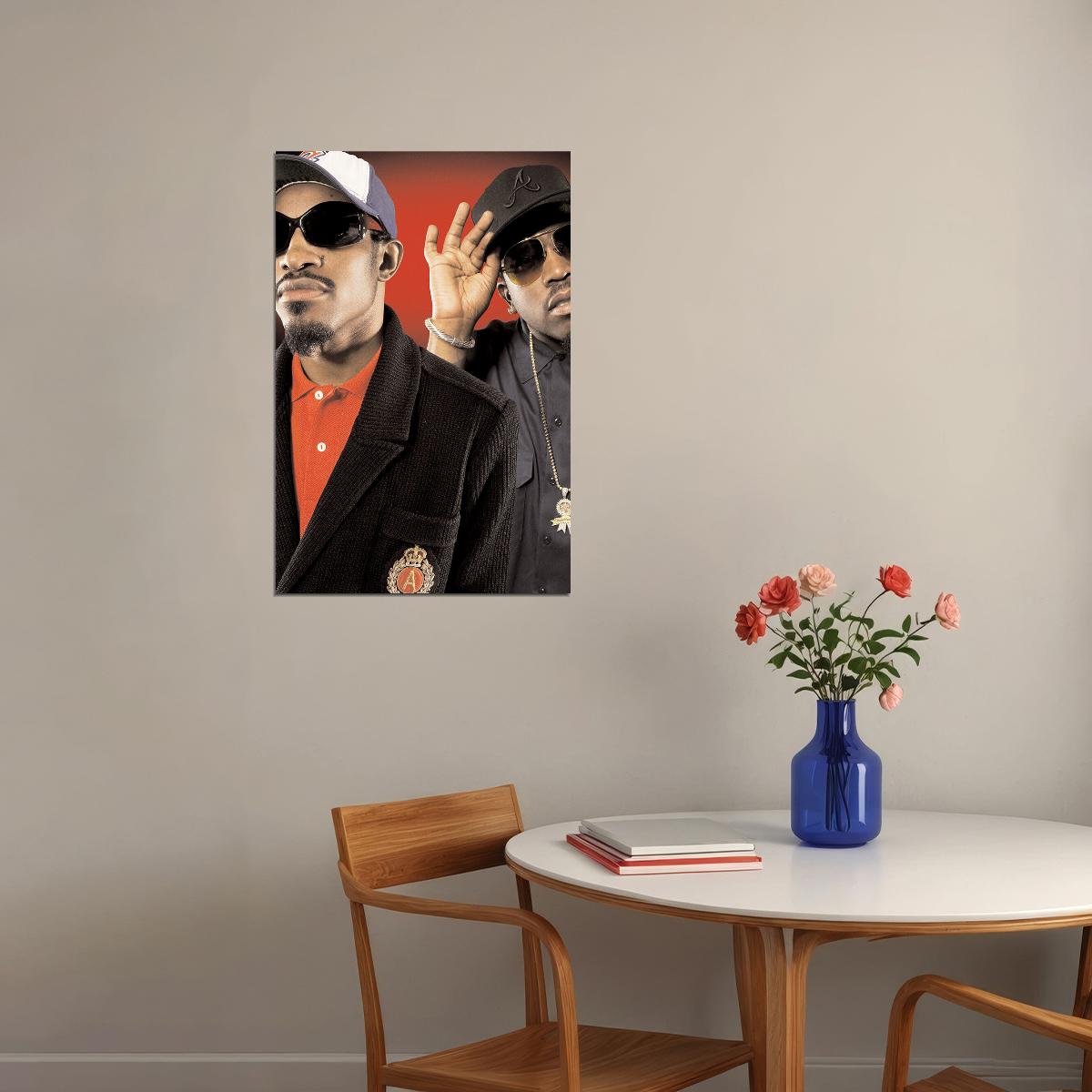 Outkast Hip Hop Rap Atliens Music Singer Poster Wall Art Print Home Wall Decor - xonomax