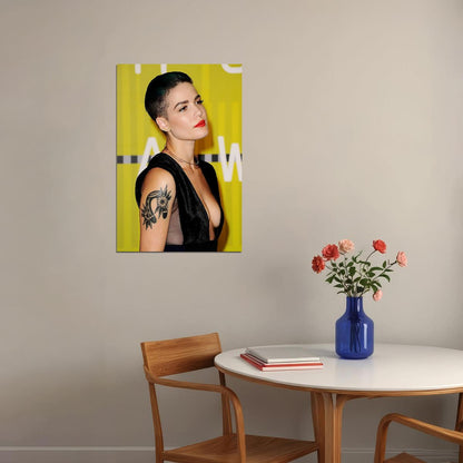 Halsey Beauty Music Album Badlands Star Singer Poster Wall Art Print Home Wall Decor - xonomax