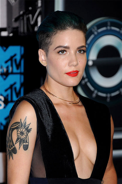 Halsey Beauty Music Star Celebrity Singer Poster Wall Art Print Home Wall Decor - xonomax
