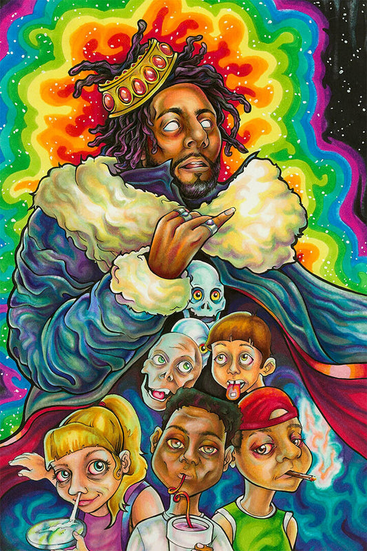 J Cole Kod Music Album Musician Poster Wall Art Print Home Wall Decor - xonomax