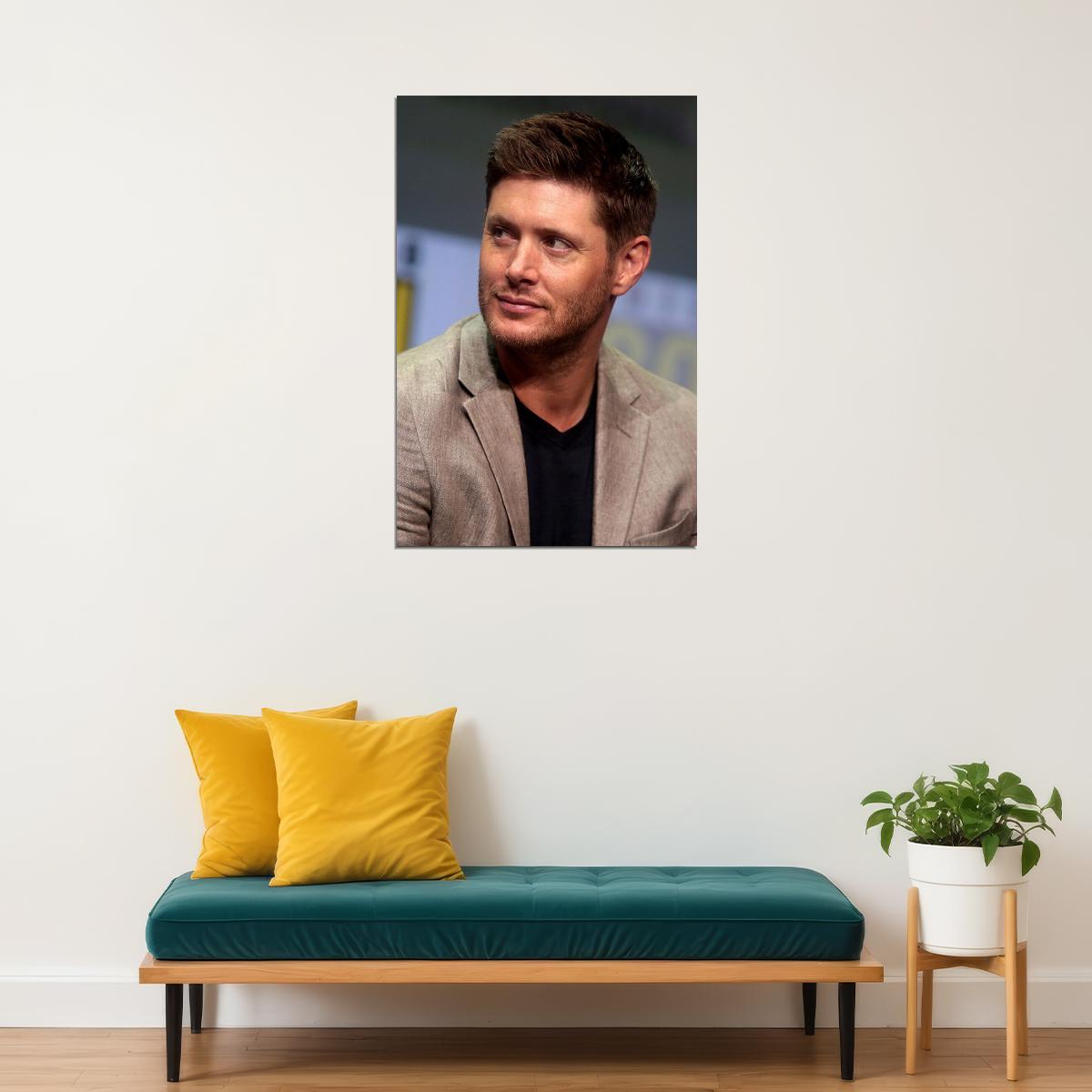 Jensen Ackles Actor Star Director Producer Poster Wall Art Print Home Wall Decor - xonomax