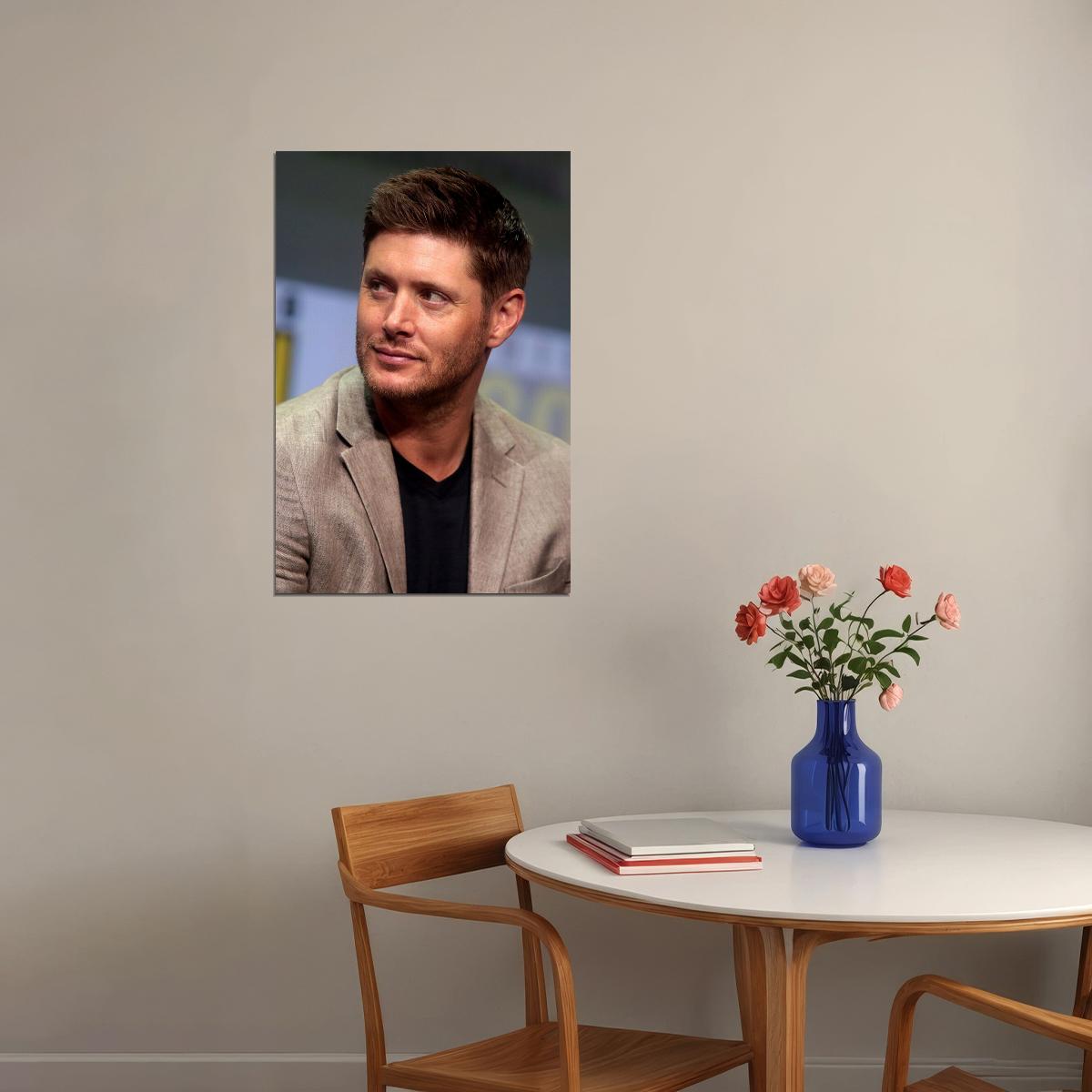 Jensen Ackles Actor Star Director Producer Poster Wall Art Print Home Wall Decor - xonomax
