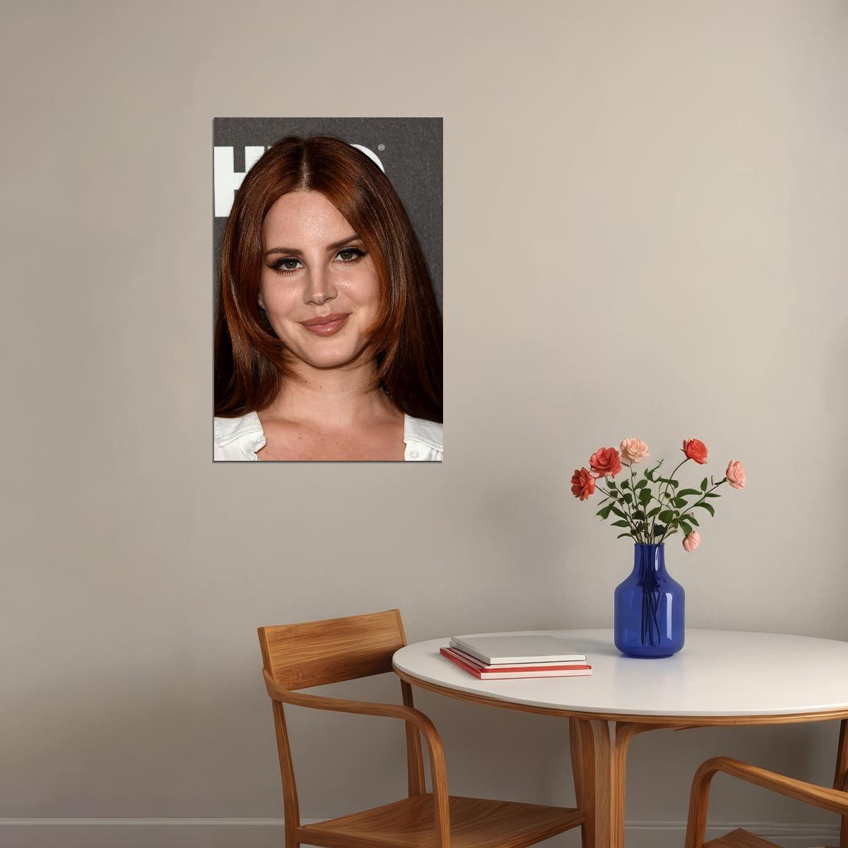 Lana Del Rey Music Star Beautiful Singer Poster Wall Art Print Home Wall Decor - xonomax