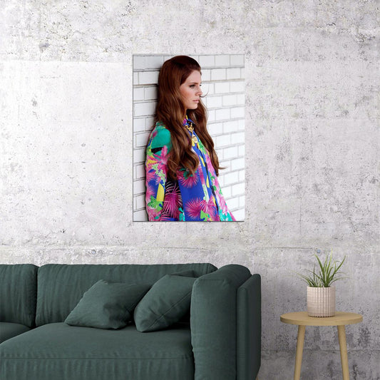 Lana Del Rey Music Star Fashion Model Singer Poster Wall Art Print Home Wall Decor - xonomax