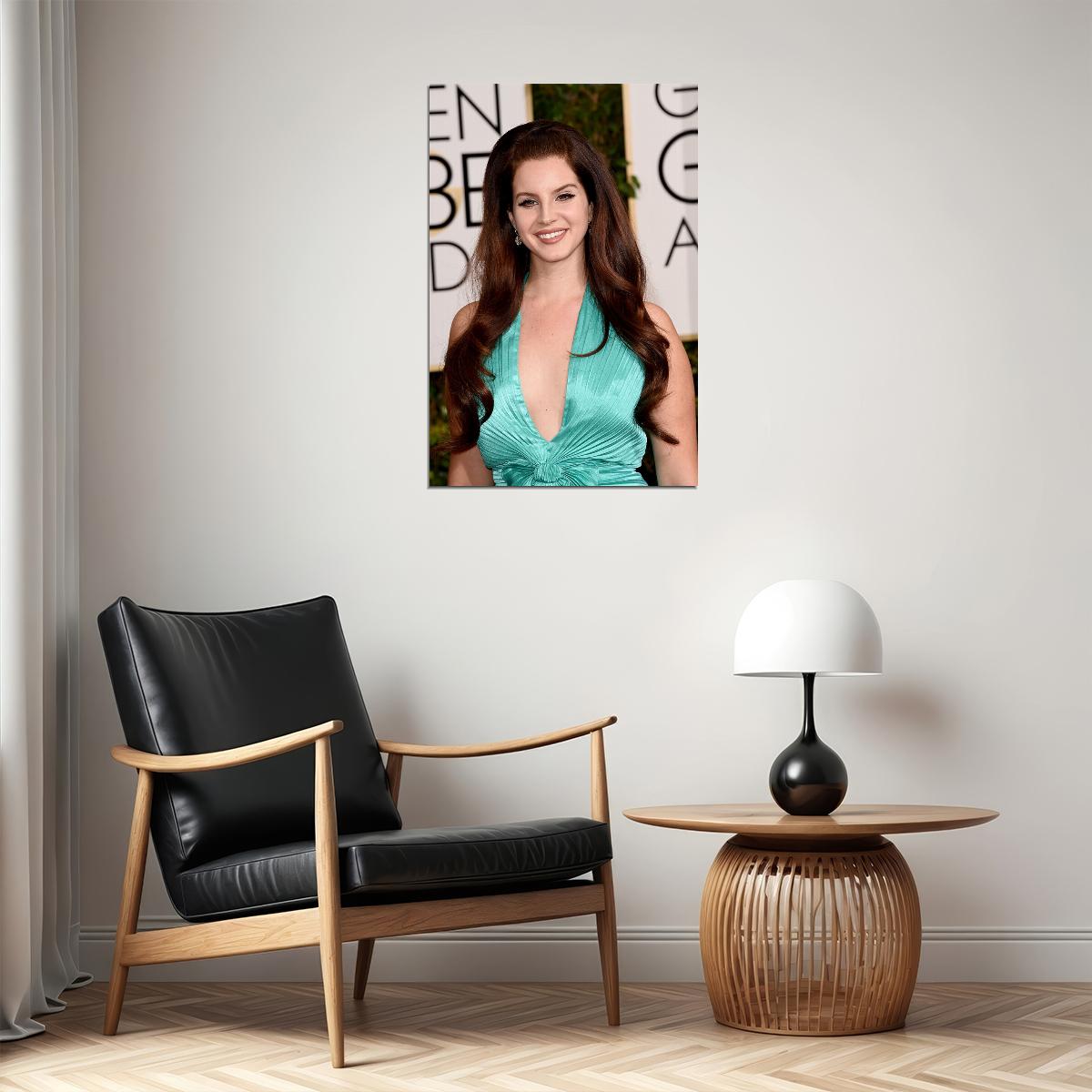 Lana Del Rey Music Star Songwriter Fashion Model Poster Wall Art Print Home Wall Decor - xonomax