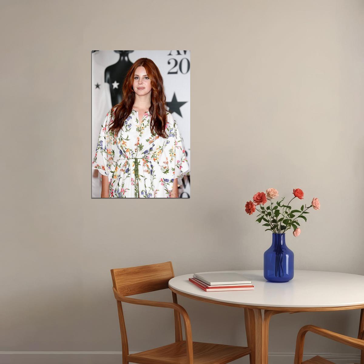 Lana Del Rey Music Star Singer Celebrity Model Poster Wall Art Print Home Wall Decor - xonomax