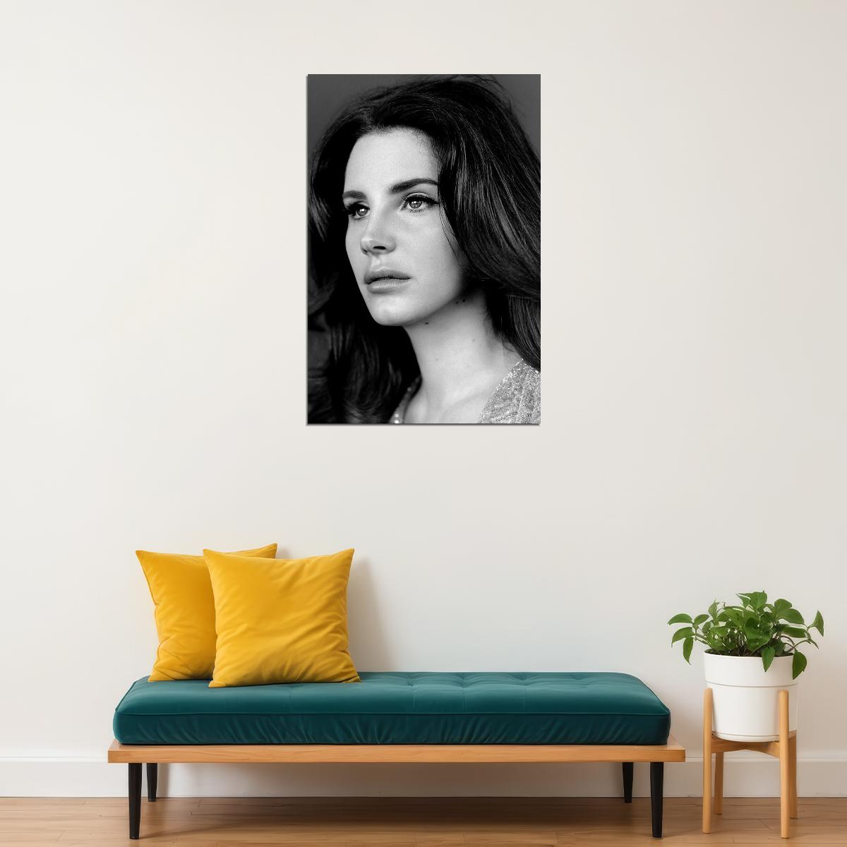 Lana Del Rey Music Star Model Fashion Poster Wall Art Print Home Wall Decor - xonomax