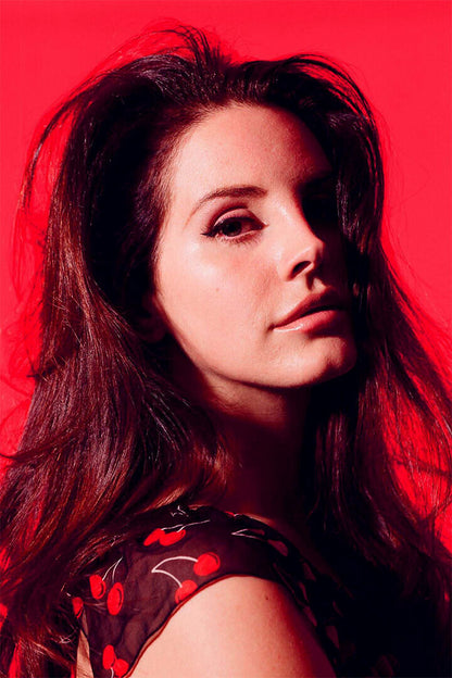 Lana Del Rey Music Star Singer Picture Poster Wall Art Print Home Wall Decor - xonomax