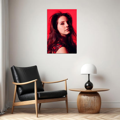 Lana Del Rey Music Star Singer Picture Poster Wall Art Print Home Wall Decor - xonomax