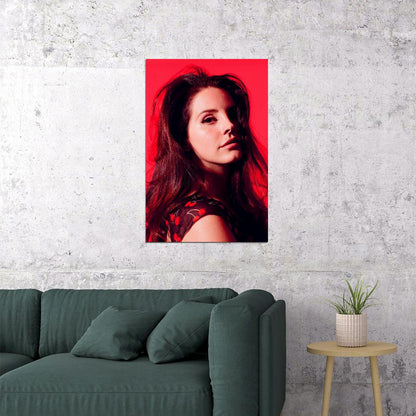 Lana Del Rey Music Star Singer Picture Poster Wall Art Print Home Wall Decor - xonomax