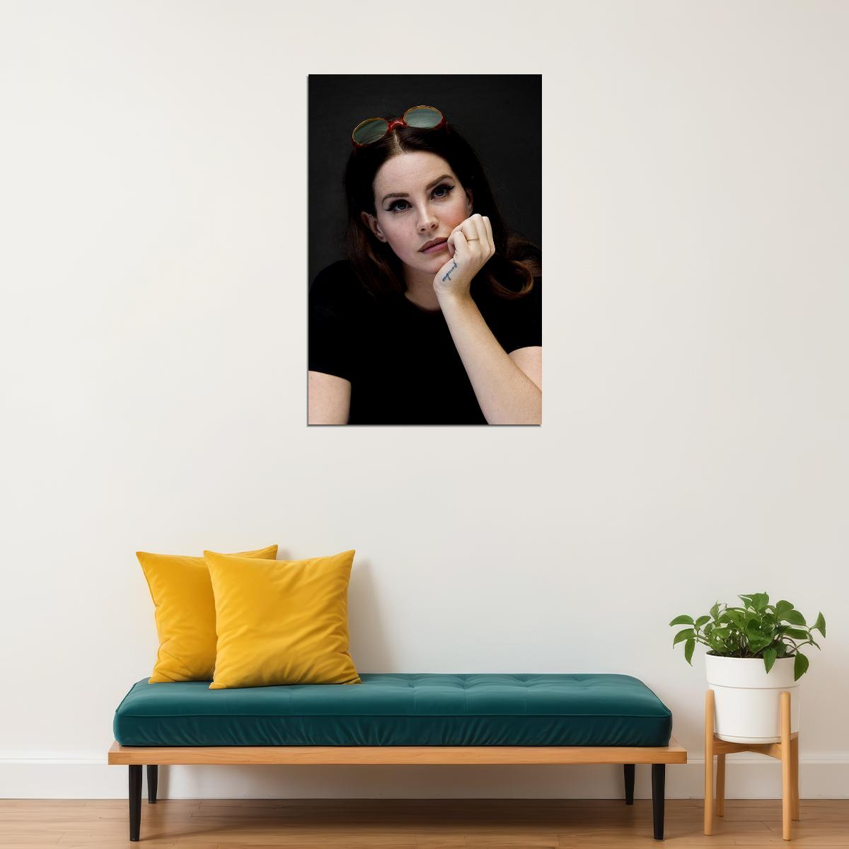 Lana Del Rey Music Star Model Poster Wall Art Print Home Wall Decor - xonomax