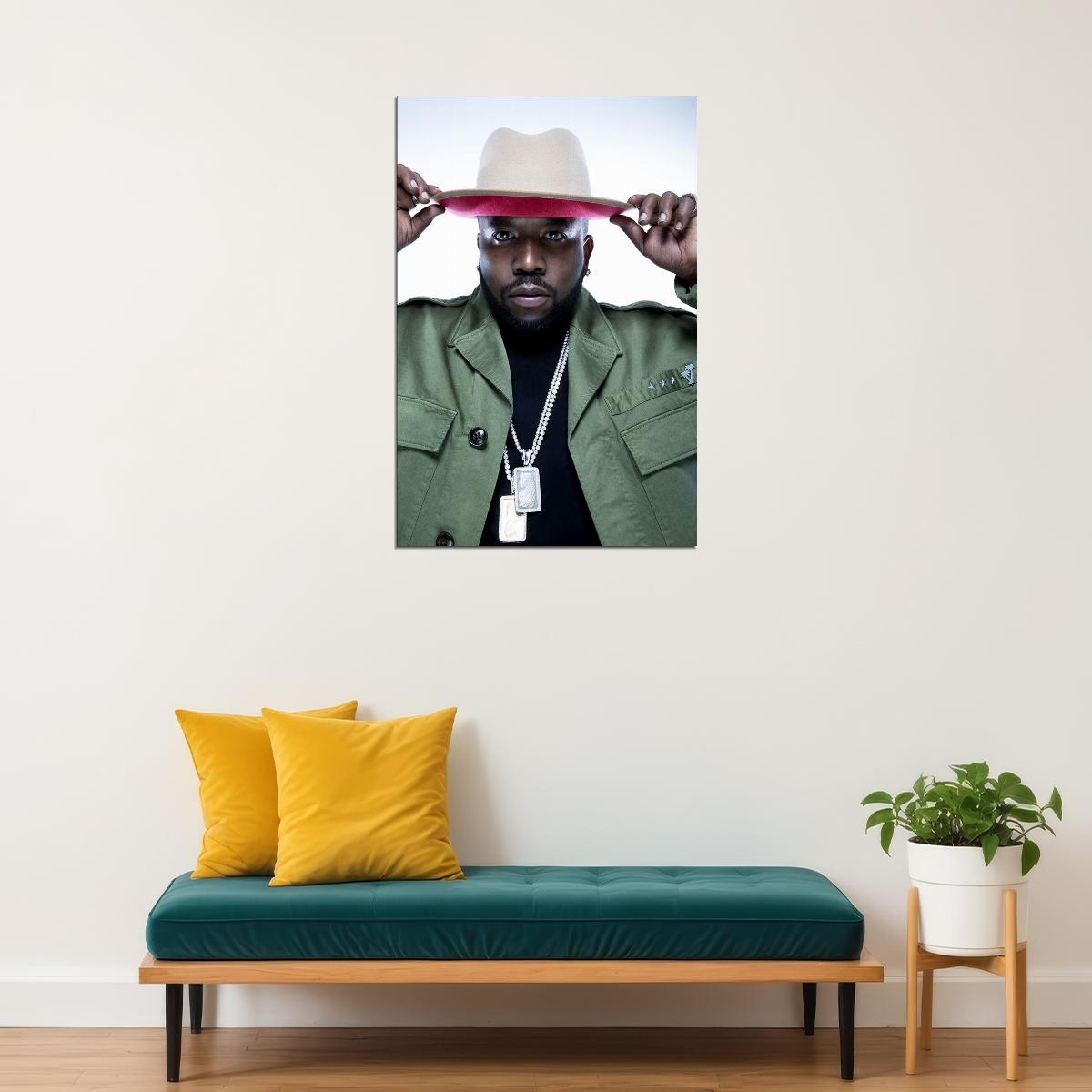 Outkast Big Boi American Hip Hop Music Singer Poster Wall Art Print Home Wall Decor - xonomax