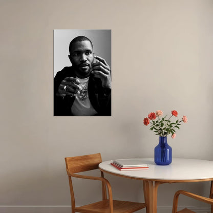 Frank Ocean Rap Hip Hop Music Singer Star Poster Wall Art Print Home Wall Decor - xonomax
