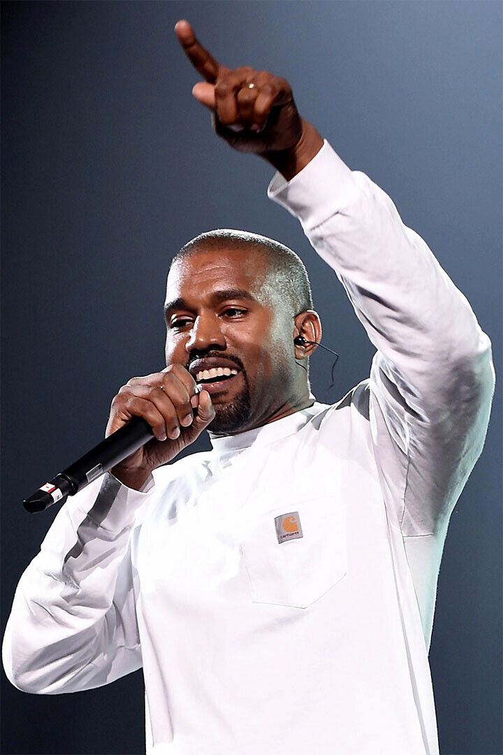 Kanye West Hip Hop Rap Music Bear Rapper Poster Wall Art Print Home Wall Decor - xonomax