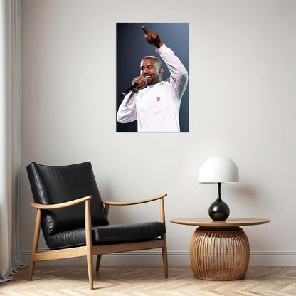Kanye West Hip Hop Rap Music Bear Rapper Poster Wall Art Print Home Wall Decor - xonomax