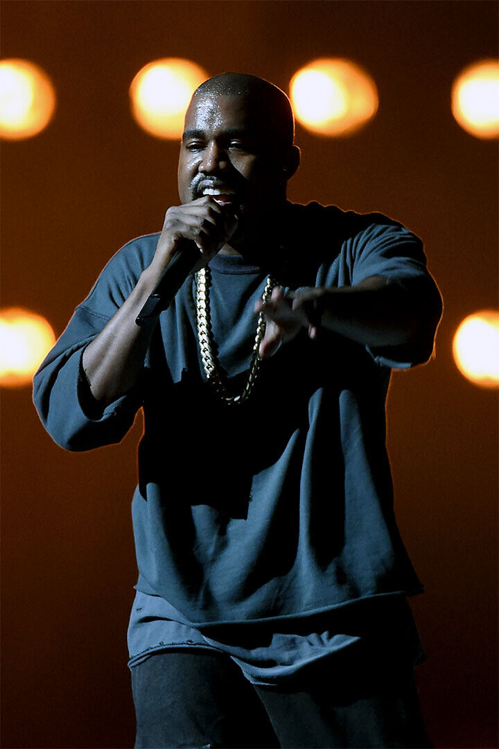 Kanye West Hip Hop Rap Music Bear Singer Poster Wall Art Print Home Wall Decor - xonomax