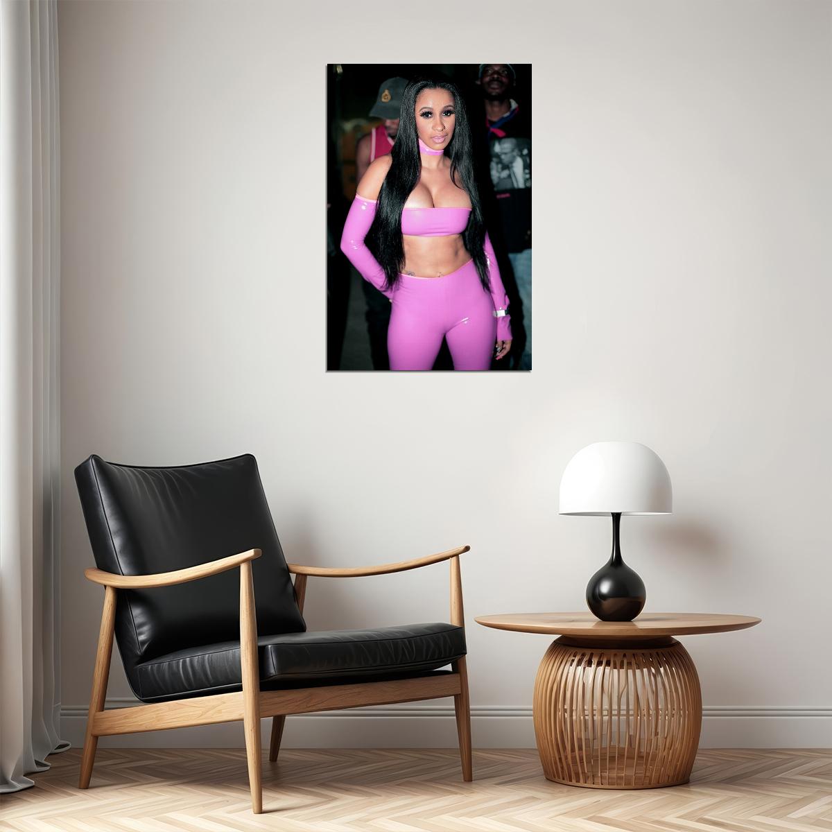 Cardi B Rap Music Sexy Singer Rap Artist Beautiful Poster Wall Art Print Home Wall Decor - xonomax