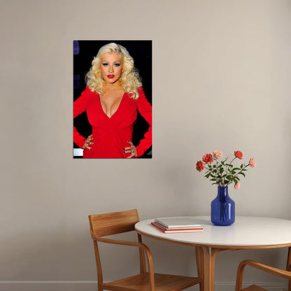 Christina Aguilera 2018 Songwriter Actor Producer Poster Wall Art Print Home Wall Decor - xonomax