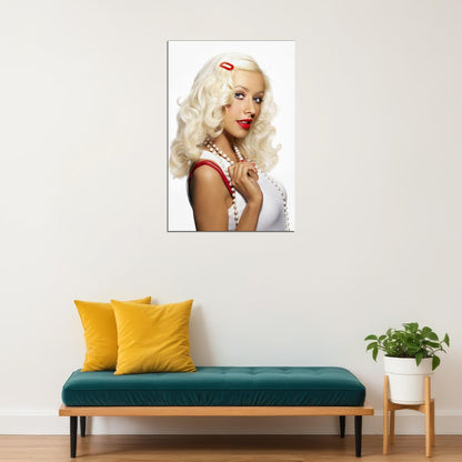 Christina Aguilera 2018 Producer Songwriter Actor Poster Wall Art Print Home Wall Decor - xonomax