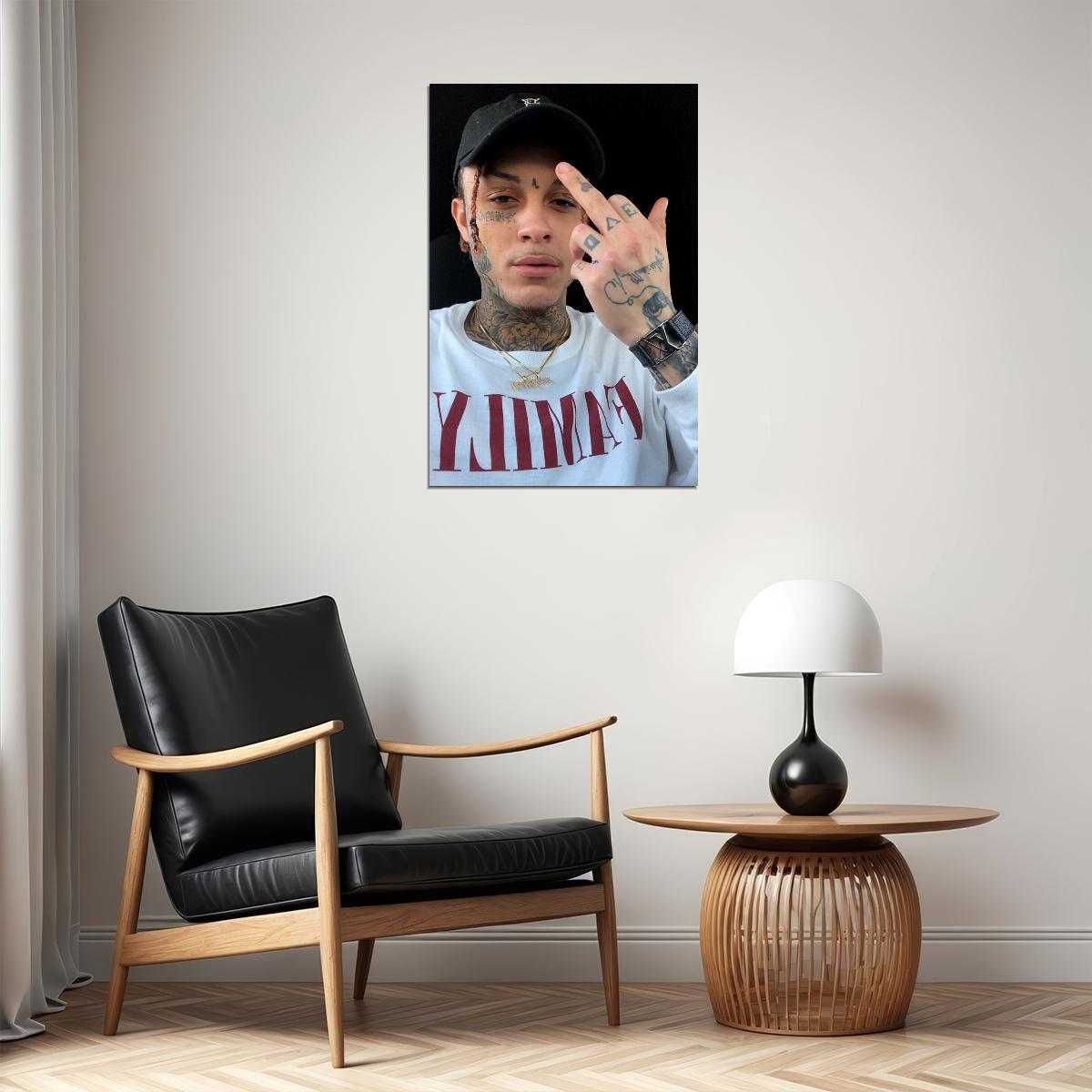 Lil Skies Rap Hip Hop Music Star American Singer Singer Poster Wall Art Print Home Wall Decor - xonomax