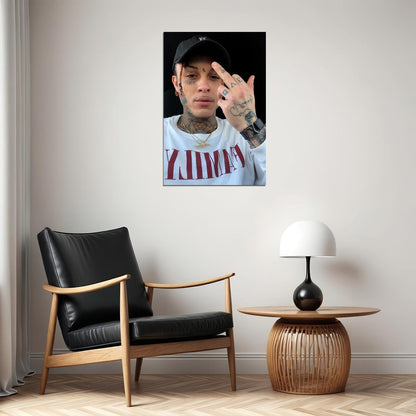 Lil Skies Rap Hip Hop Music Star American Singer Singer Poster Wall Art Print Home Wall Decor - xonomax