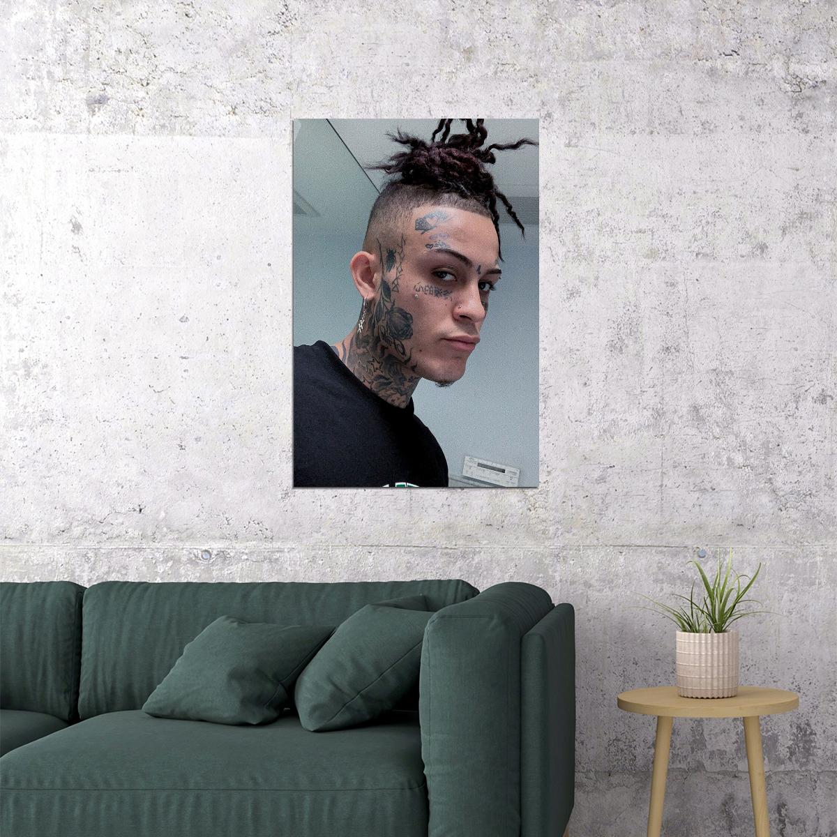 Lil Skies Rap Hip Hop Music Star Singer Rapper Poster Wall Art Print Home Wall Decor - xonomax