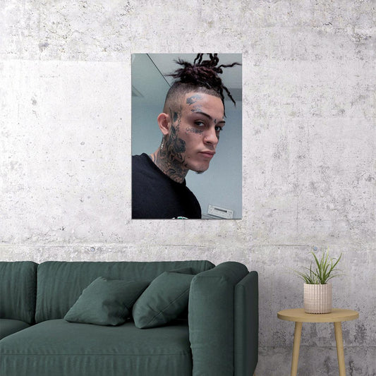 Lil Skies Rap Hip Hop Music Star Singer Rapper Poster Wall Art Print Home Wall Decor - xonomax