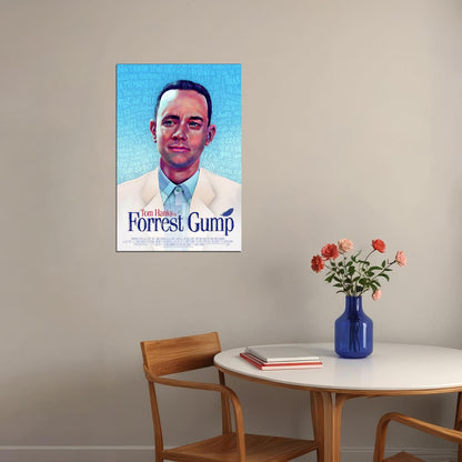 Forrest Gump 1993 Classic Movie Tom Hanks Drama Poster Wall Art Print Home Wall Decor - xonomax