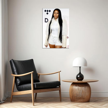 Nicki Minaj Rap Music Star Hip Hop Rapper Poster Wall Art Print Home Wall Decor - xonomax