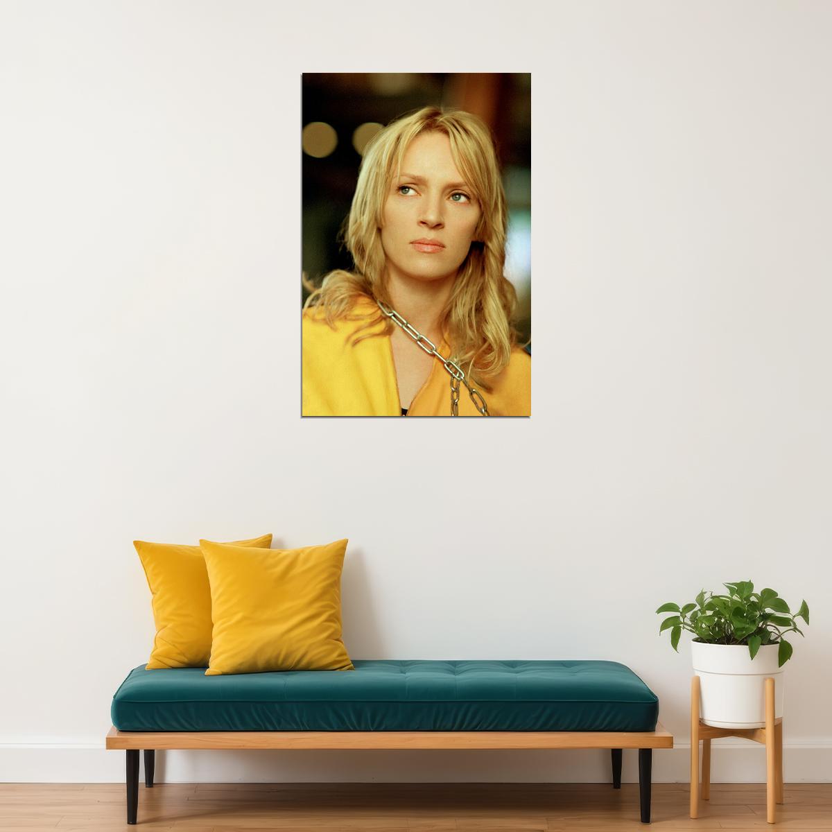 Kill Bill Uma Thurman Quentin Tarantino Classic Movie Poster Wall Art Print Home Wall Decor - xonomax