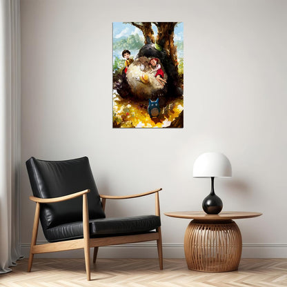 My Neighbour Totoro Classic Anime Movie Cartoon Poster Wall Art Print Home Wall Decor