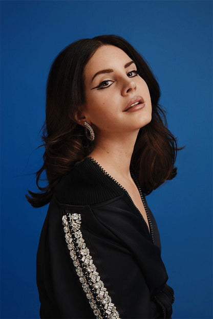 Lana Del Rey Music Singer Fashion Model Poster Wall Art Print Home Wall Decor - xonomax