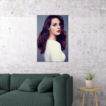 Lana Del Rey Music Singer Model Artist Poster Wall Art Print Home Wall Decor - xonomax